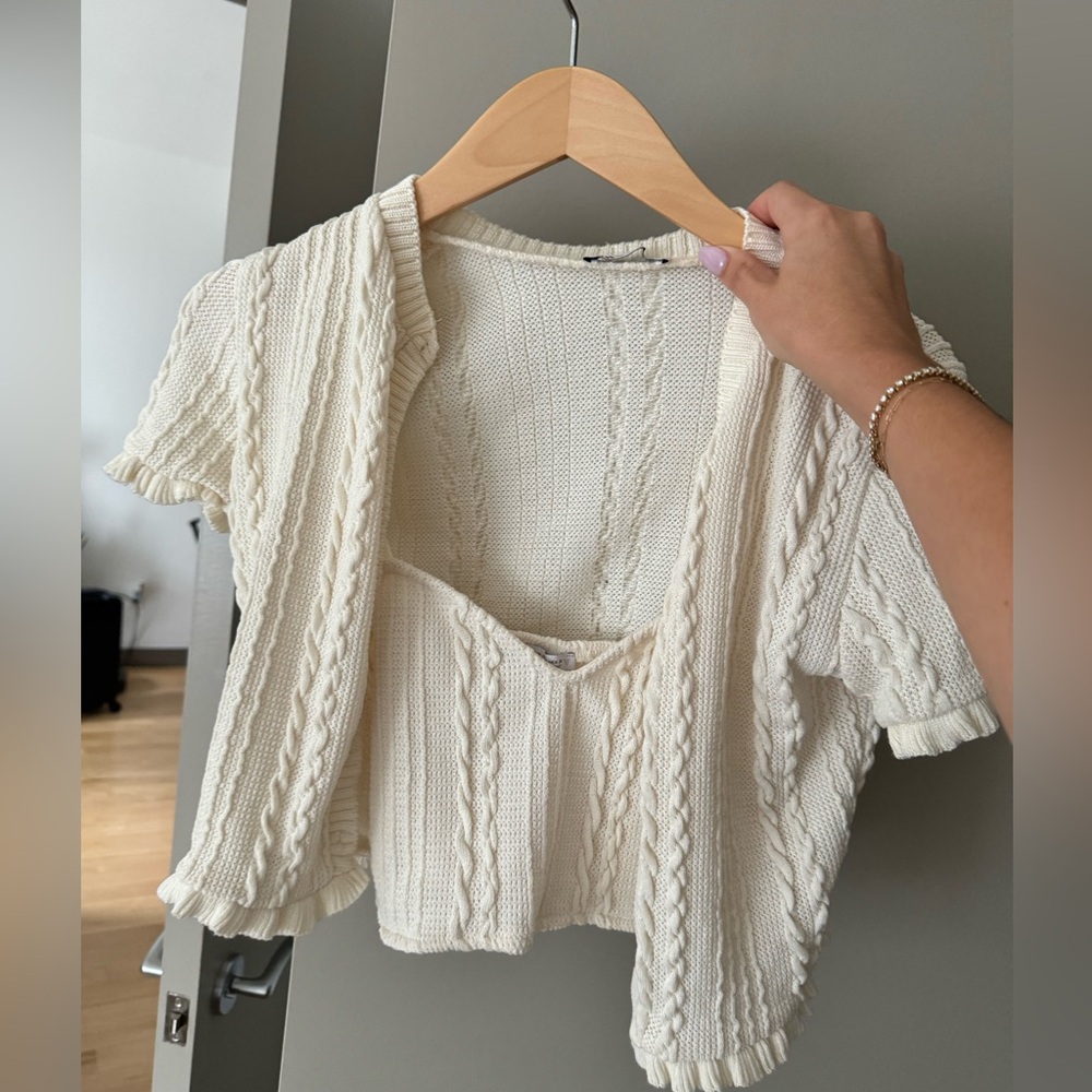 Crochet 2 piece shirt